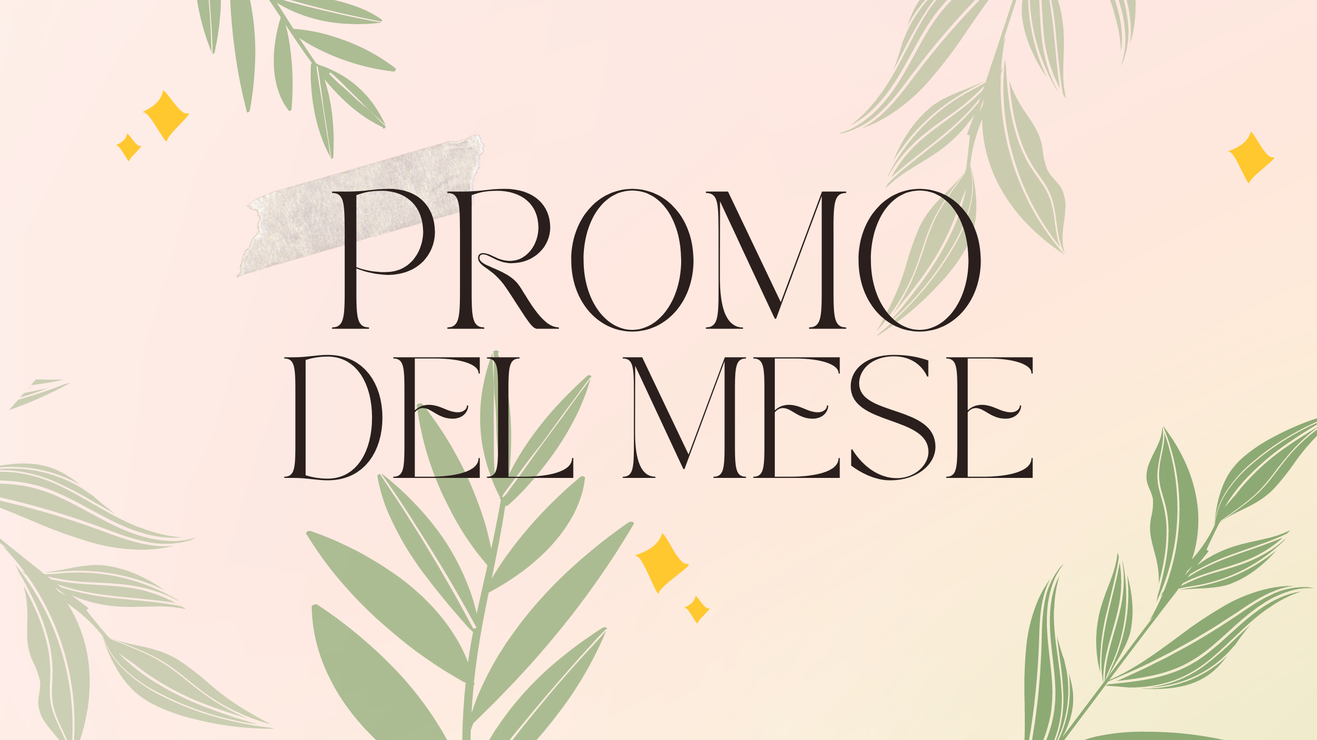 PROMO DEL MESE