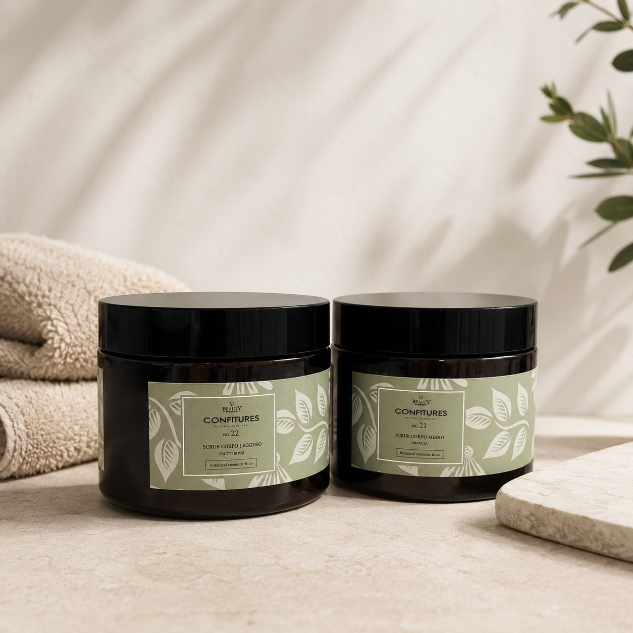 set di scrub corpo